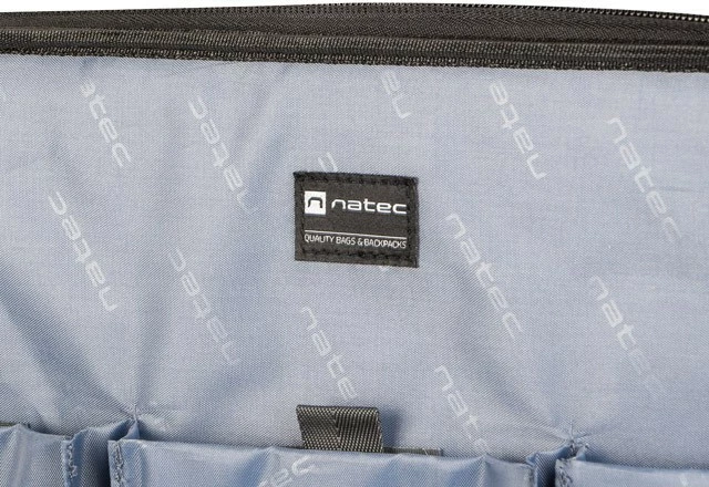 Çantë notebook Natec Boxer NTO-0392, 15.6 inç, Najlon, E zezë
