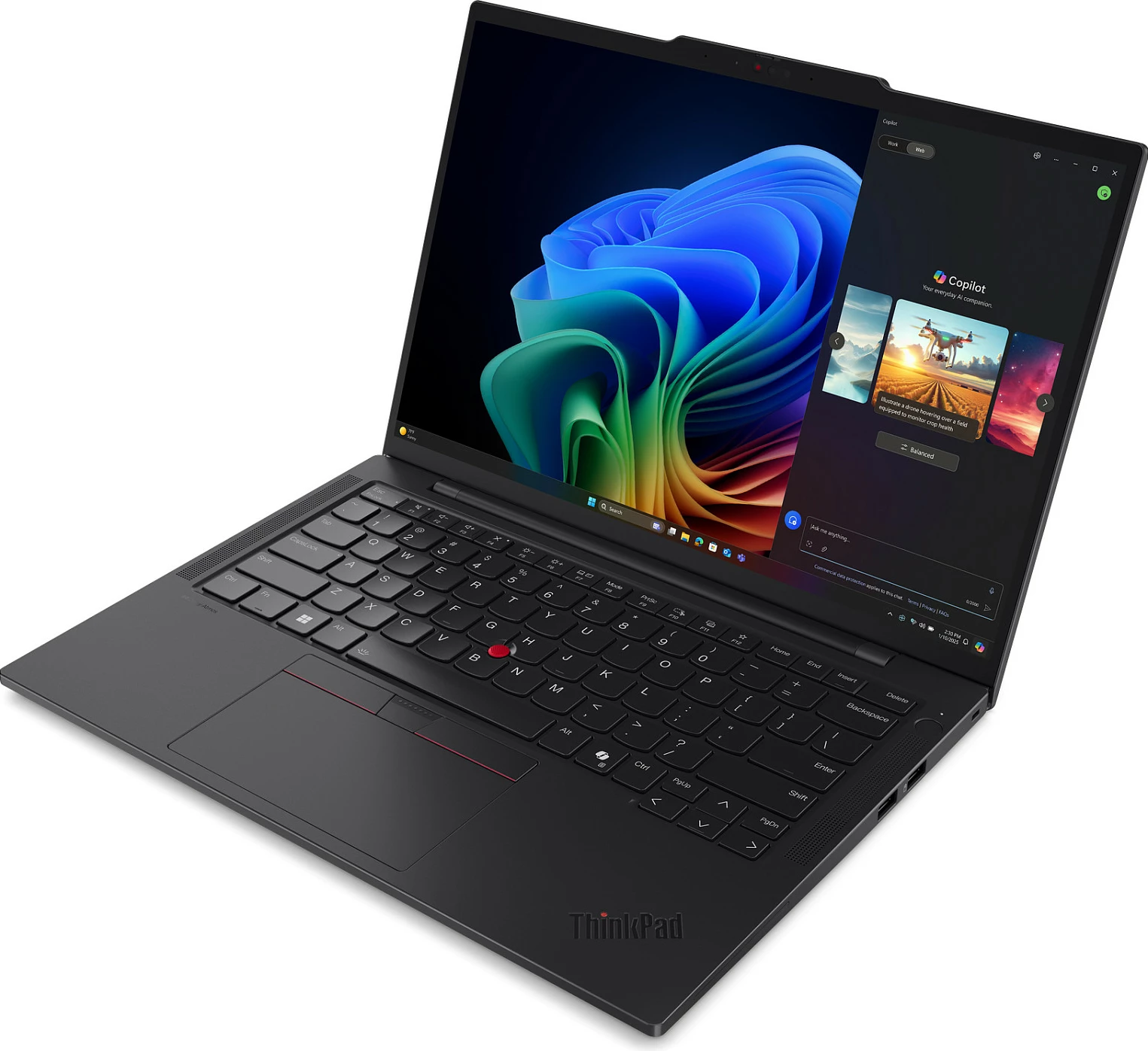 Laptop Lenovo ThinkPad T14s G6, Core Ultra 5 226V, 16GB RAM, 512GB SSD, 14" WUXGA, Windows 11 Pro, i zi