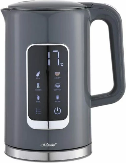 Çajnik elektrik Maestro MR-024, gri
