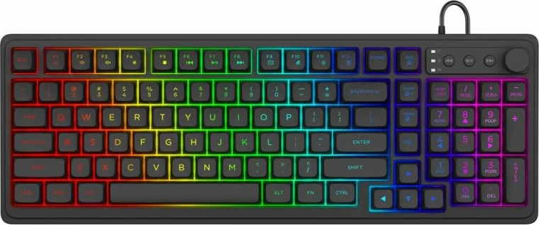 Tastierë gaming Savio Galaxis, e zezë