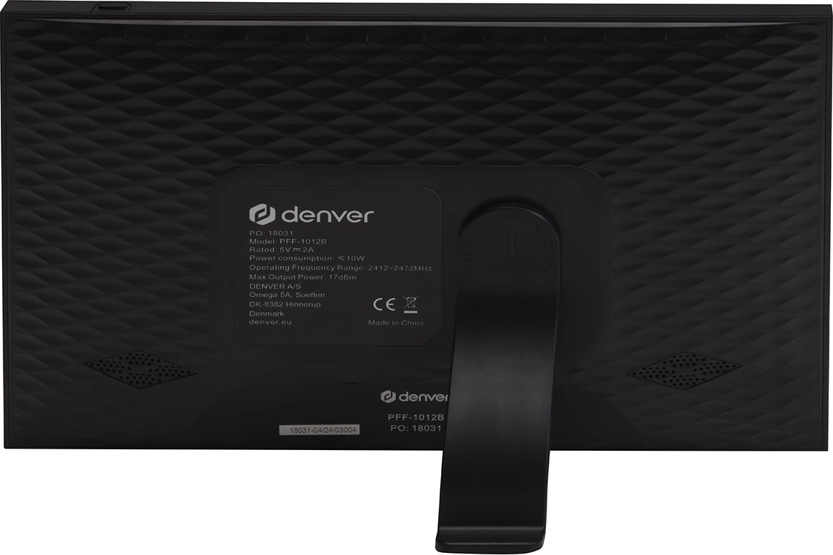 Kornizë dixhitale Denver Frameo PFF-1012B, 10.1", 16 GB, e zezë