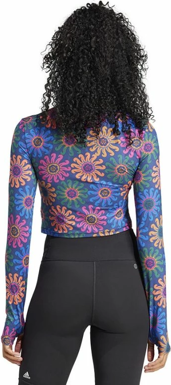 Bluzë për femra Adidas, shumëngjyrëshe