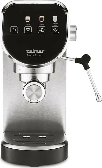 Aparat kafeje Zelmer Aroma Expert ZCM7300, presion piston, 900ml, argjendtë