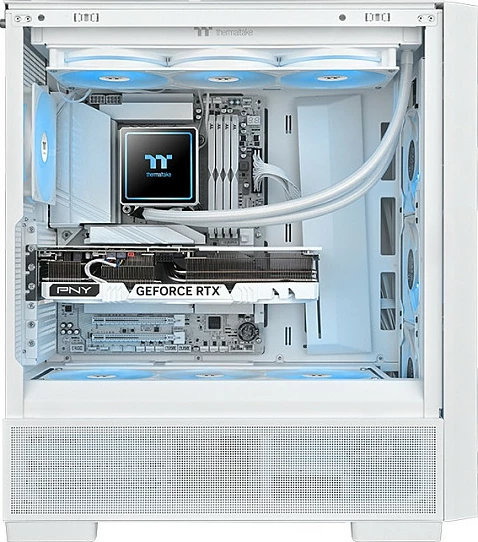 Ftohës lëngshëm AIO Thermaltake TH360 V3 ARGB Sync, radiator 360mm, 3x120mm, i bardhë