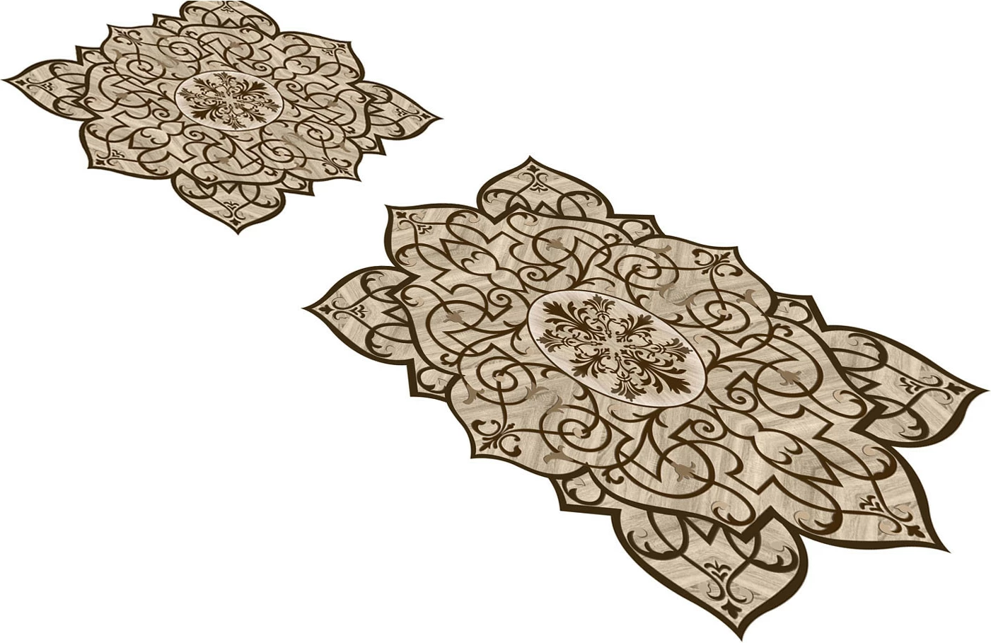 Set tapetesh për banjo (2 copë), Mijölnir, 21015315Ka, ngjyrë kafe