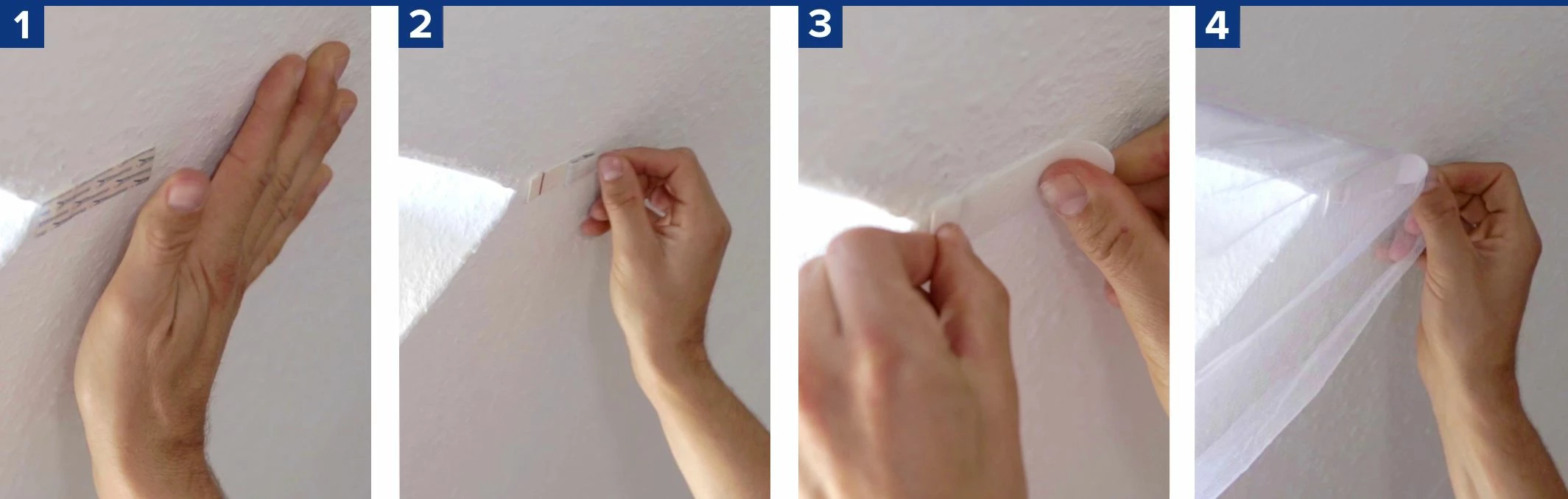 Rrjetë kundër mushkonjave Tesa Comfort për dritare kulmi 1.20 x 1.40 m, e bardhë, set me Powerstrips dhe grepa (55881-00020-00)