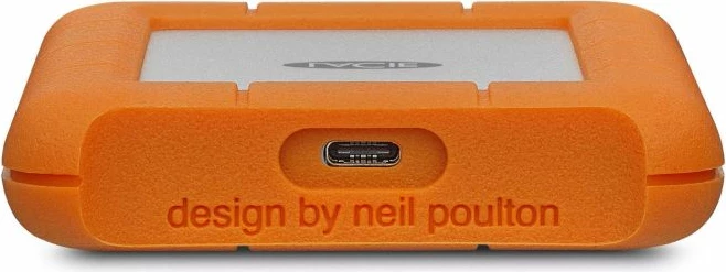 Hard disk i jashtëm LaCie Rugged STFR4000800 4TB 2.5\" USB-C, portokalli
