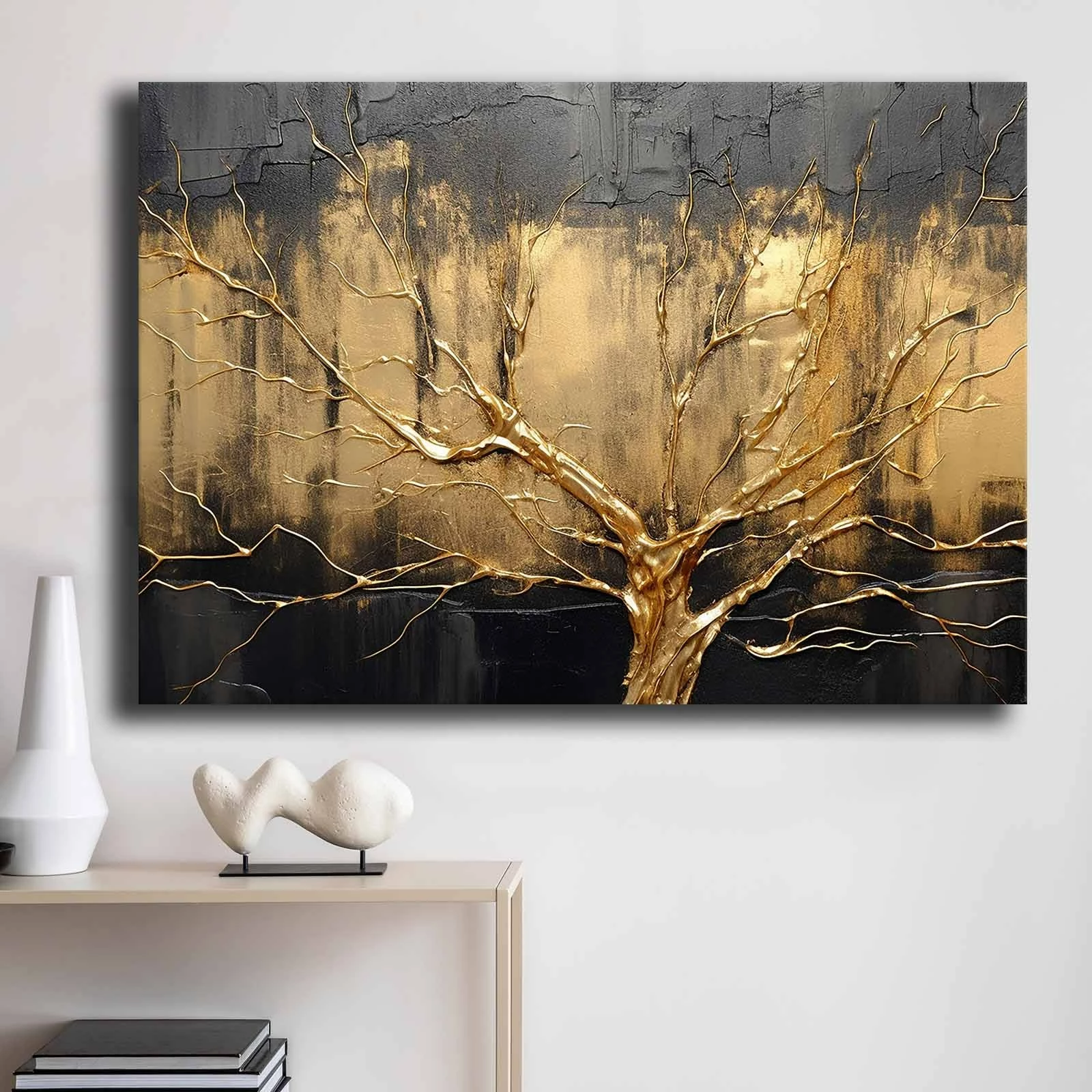 Pikturë dekorative në kanavacë, Wallity, 70100GSC-027, shumëngjyrëshe, 70x100cm