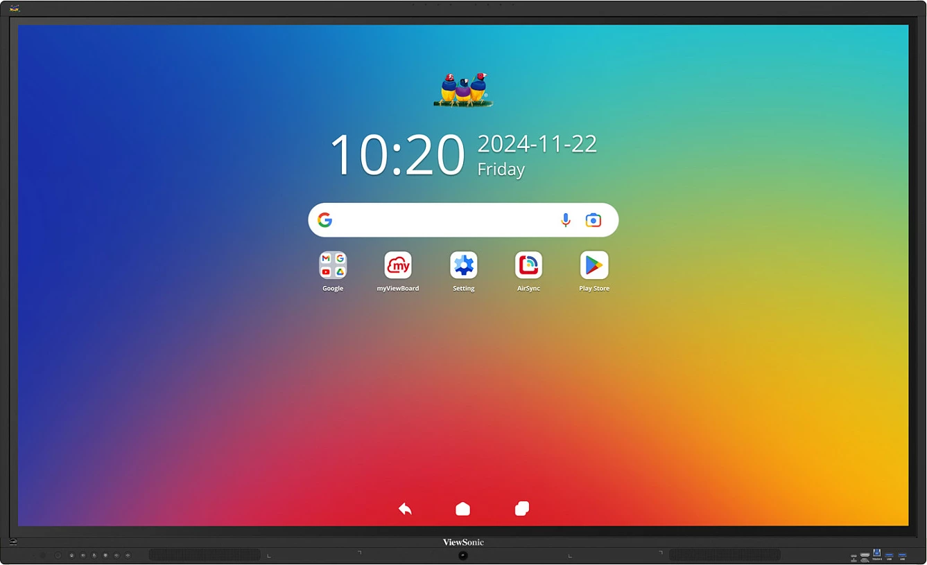 Ekran interaktiv Viewsonic IFP8641-1-1C, 86", 4K UHD, Touch, Wi‑Fi/Bluetooth, i zi