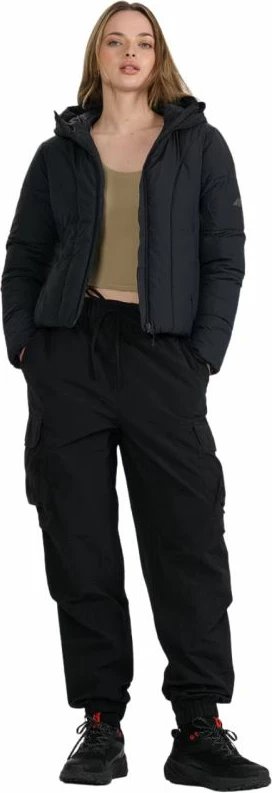Jakne për femra 4F, e zezë [Madhësia: L]