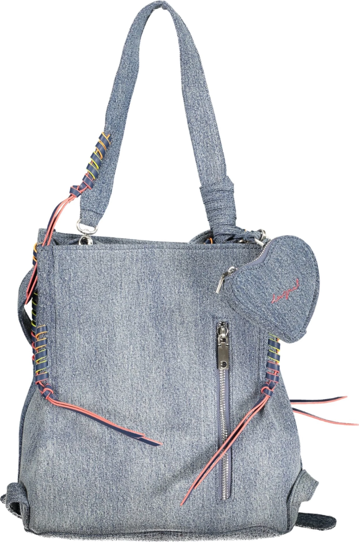 Çantë shpine për femra Desigual Torio Denim Sumy Mini Soft