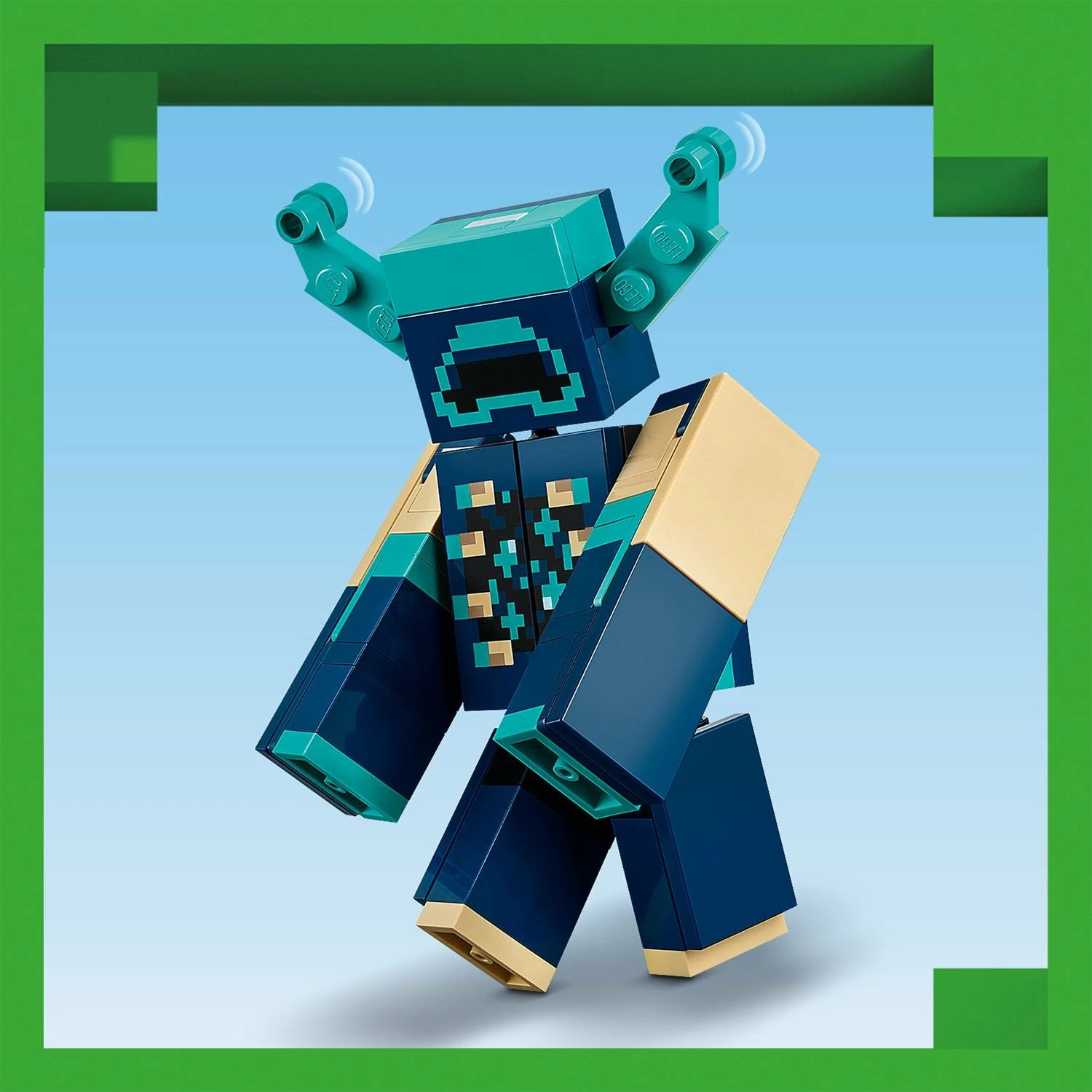 Set ndërtimi LEGO Minecraft LEGO 21274 Encounter with the Guard, 238 copë
