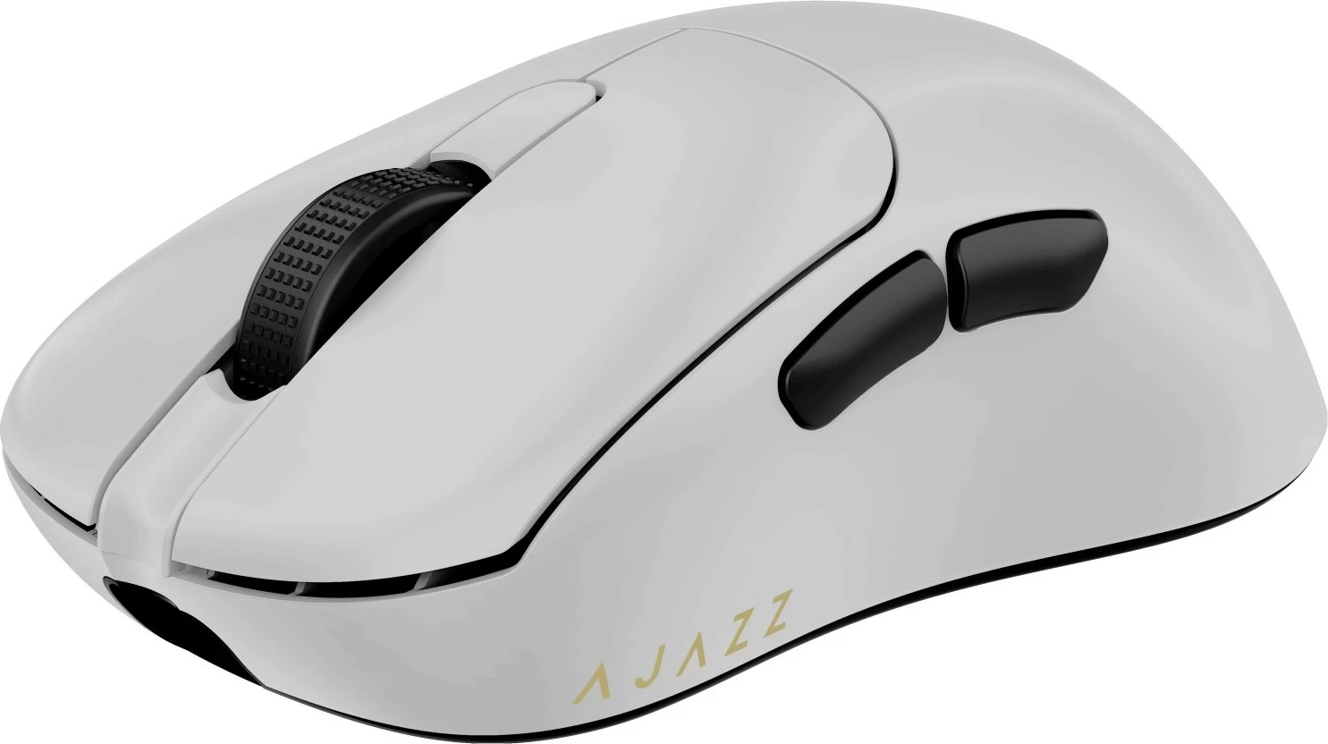 Maus pa kabllo Ajazz AJ179 Pro, PAW3395, 26,000 DPI, 8K, me dock karikimi, i bardhë