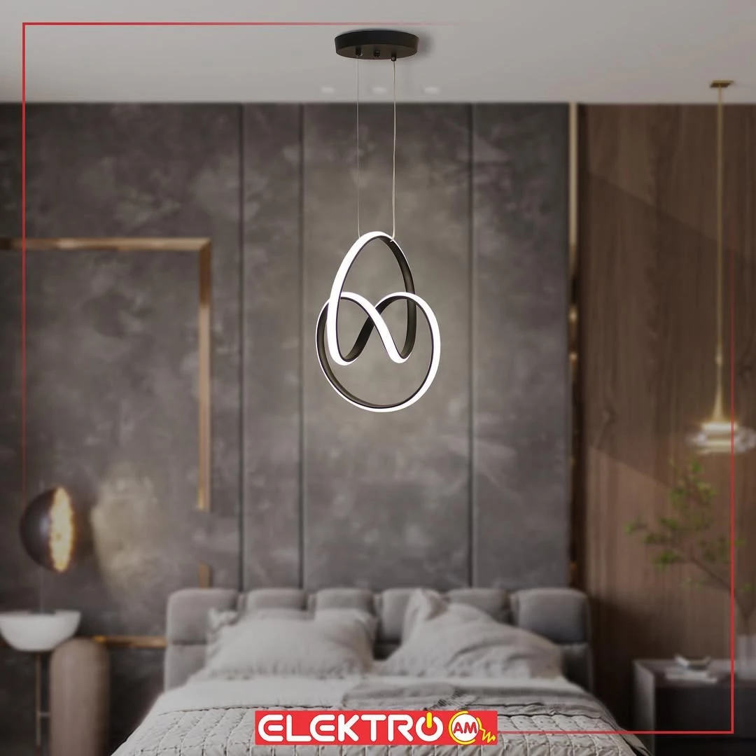 Abazhur LED i varur 3190/BK