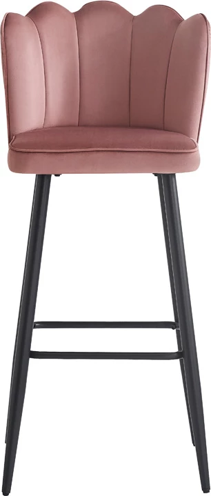 Karrige për bar Velvi, ngjyrë mollë e kalbur, 43x62x95cm