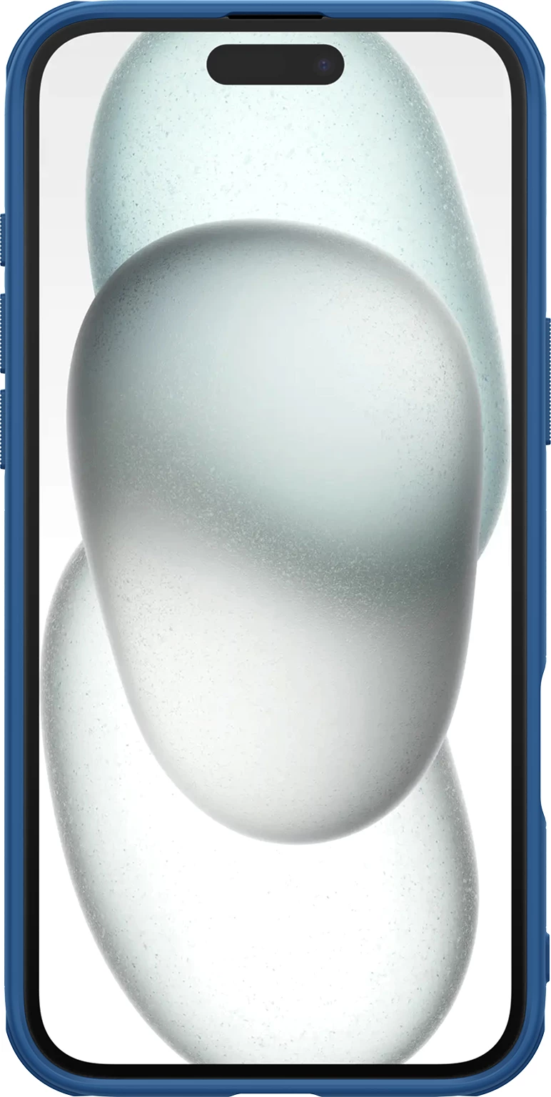 Mbështjellës Nillkin Super Frosted Shield Pro për iPhone 16, Blu