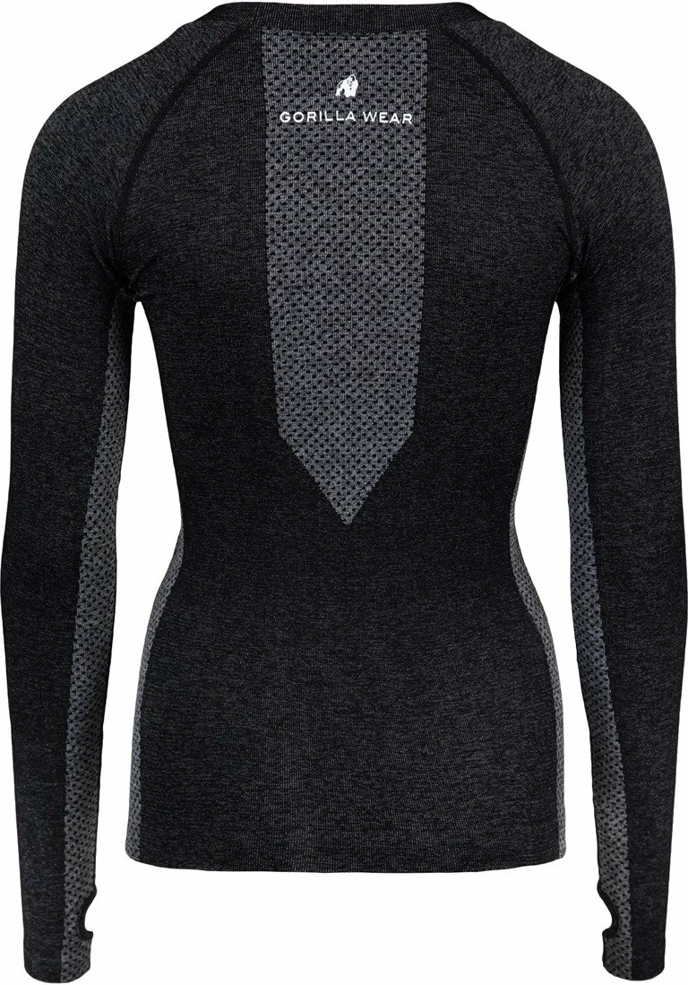 Selah Seamless Long Sleeve - Black [Madhësia: L/XL]