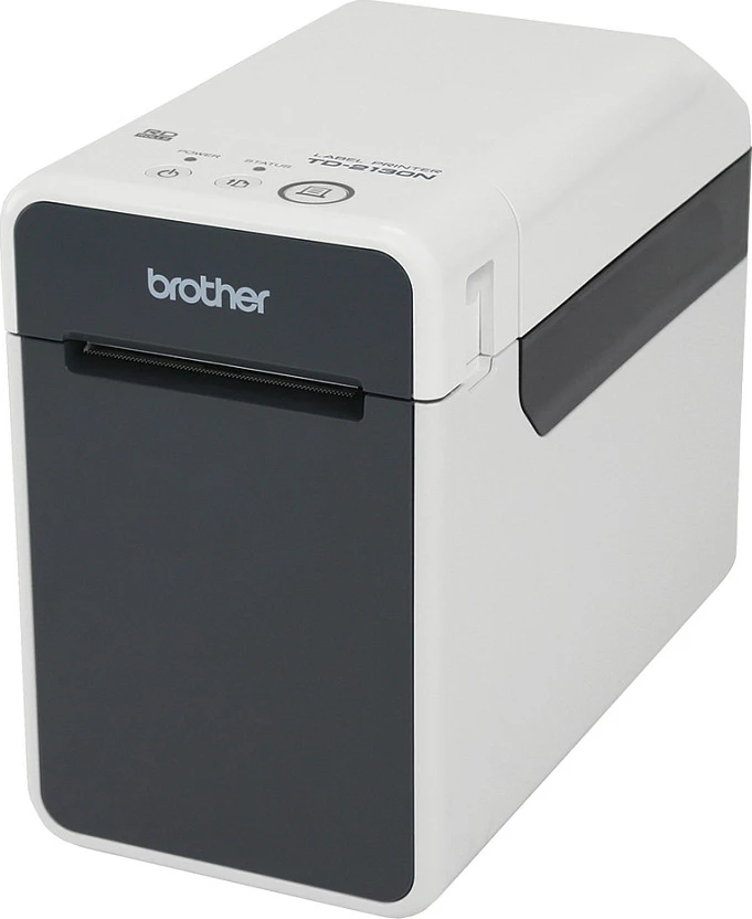 Printer etiketash Brother TD-2130N, 300x300 DPI, 152.4 mm/sec, lidhje me kabllo, e zezë/gri