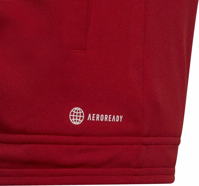 Duks pa kapuç për djem adidas Entrada 22 Track, ngjyrë e kuqe