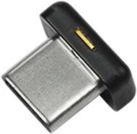 Çelës sigurie USB-C Yubico YubiKey 5C Nano, i zi