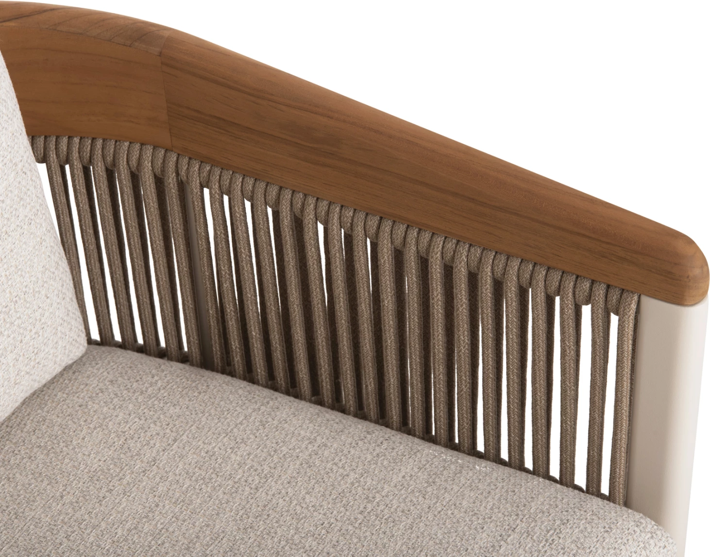 Karrige ngrënieje Ethereal, krahë, bezhë, krem, dru natyral