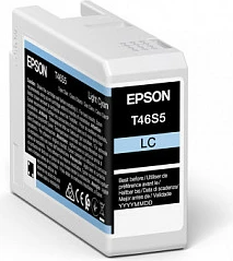 Kartrixh boje Epson UltraChrome Pro T46S5, 25 ml, për SureColor SC-P700, Light Cyan