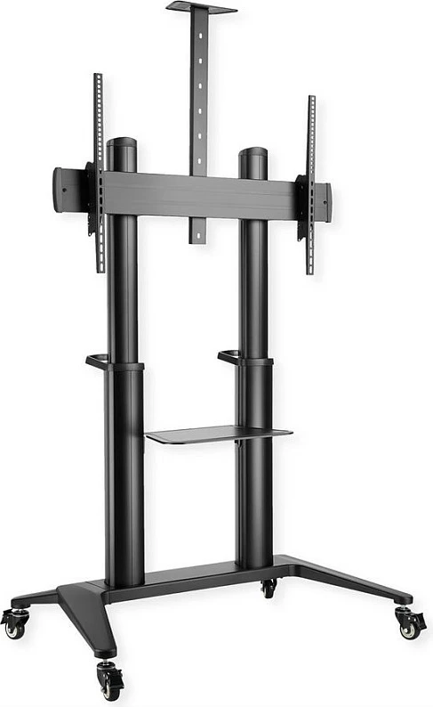 Karrocë multimediale ROLINE 17.03.1263, për TV/ekran 70"-120", VESA deri 1000x600, 140 kg, e zezë