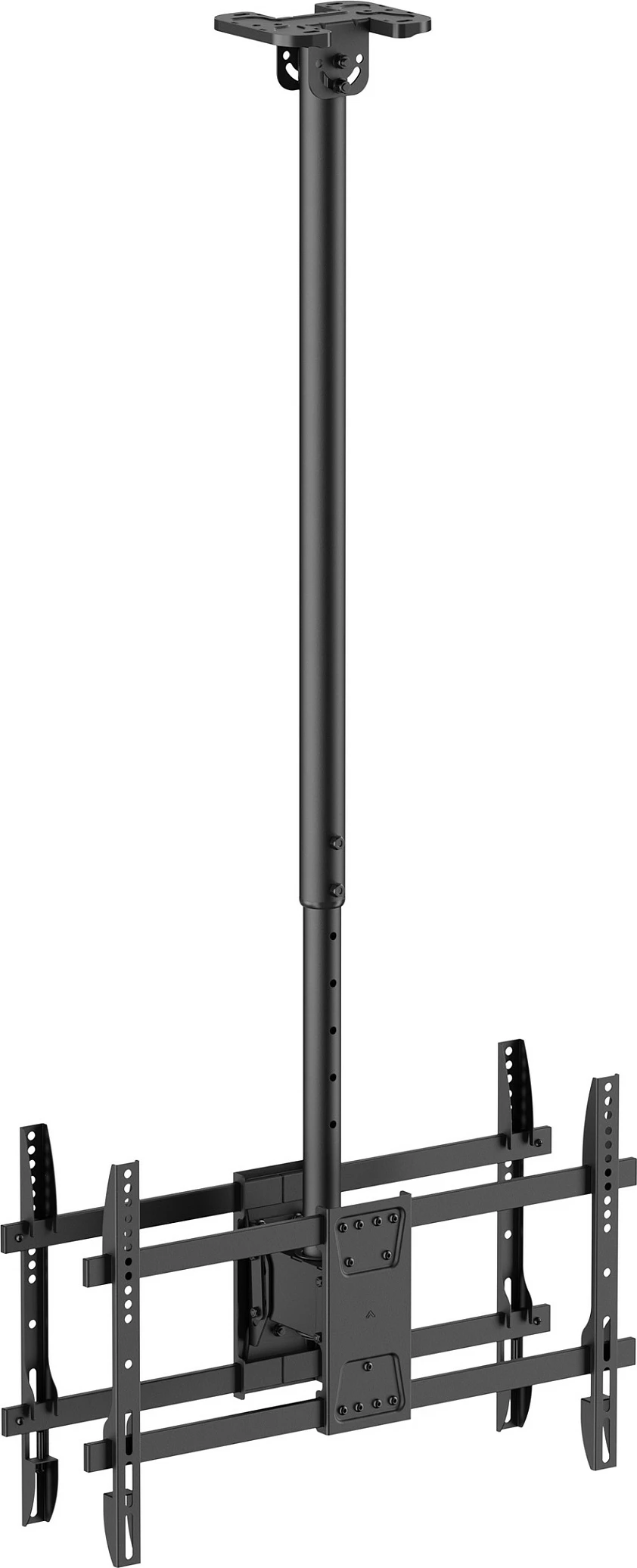Mbajtëse tavanore për TV/ekran EQUIP 43"-86", dual back-to-back, VESA 600x400, e zezë