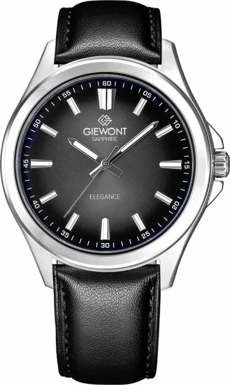 Orë dore meshkuj Giewont GW5160-A2, e zezë