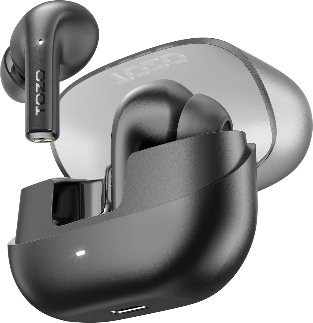 Kufje TOZO Agile Nova, TWS, Bluetooth, USB Type-C, të zeza