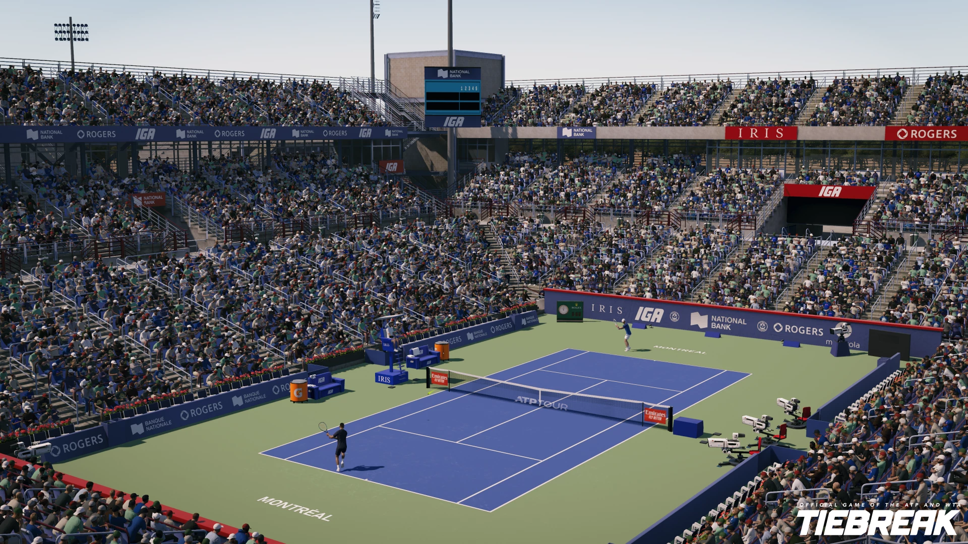 Lojë PS4 Nacon Tiebreak: Official Game of the ATP and WTA, Ace Edition, PEGI 3, me Adidas Vintage Pack