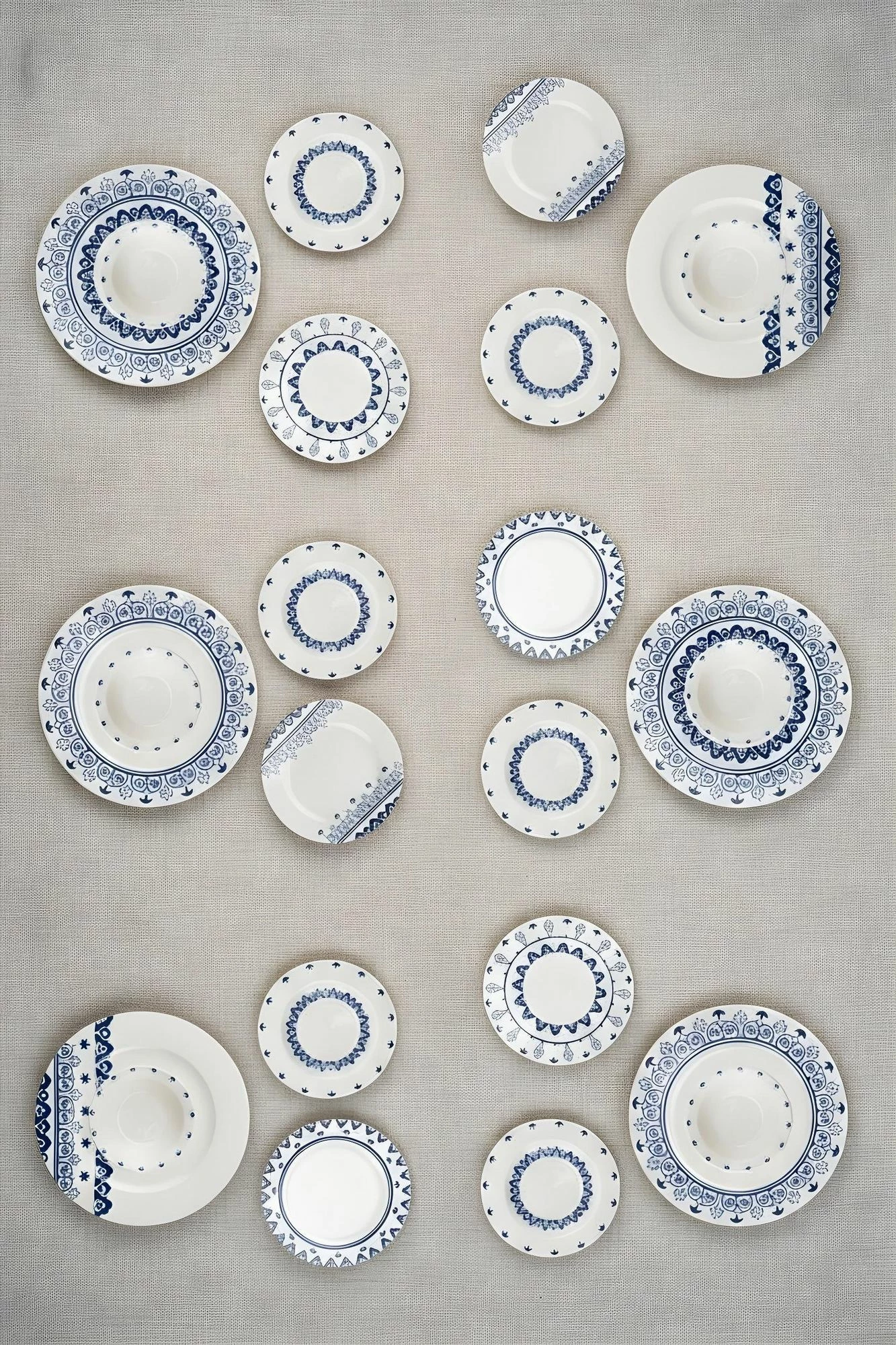 Set enësh për darkë (24 copë), Hermia Concept, Moderna Maku