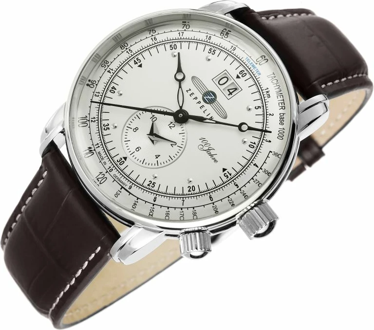 Orë dore për meshkuj Zeppelin, e zezë