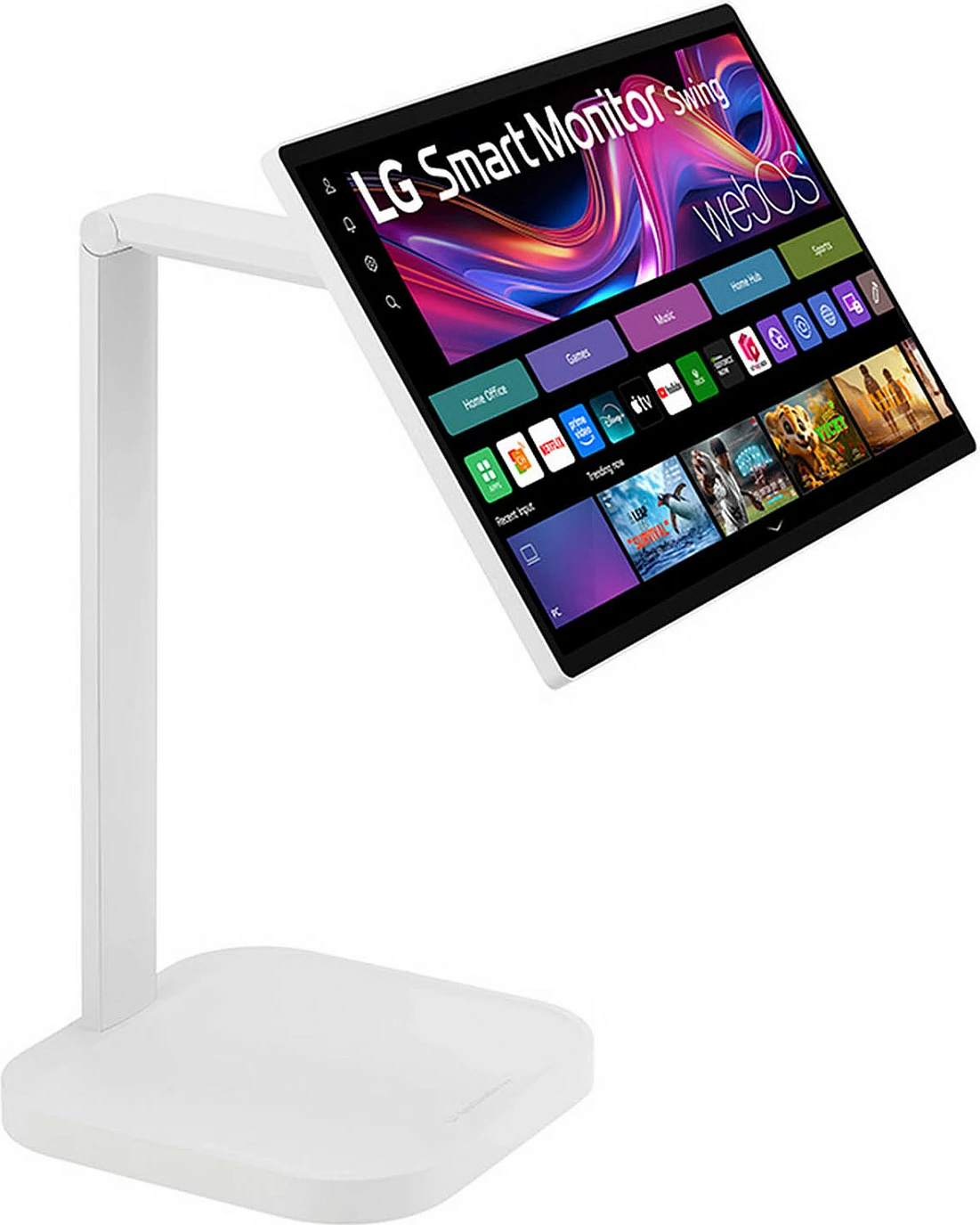 Monitor Smart LG 32U889SA 31.5" 4K UHD IPS Touch, webOS, USB-C 65W, i bardhë