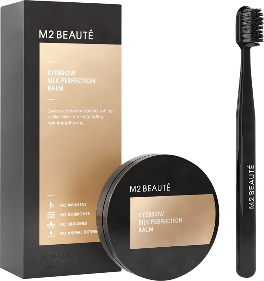 Balsam për vetulla M2 BEAUTE Silk Perfection Balm për femra Transparent 5ml