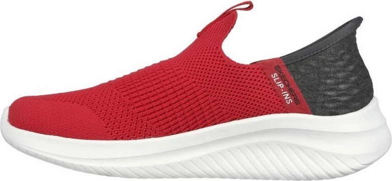 Atlete për meshkuj Skechers, të kuqe dhe të bardha