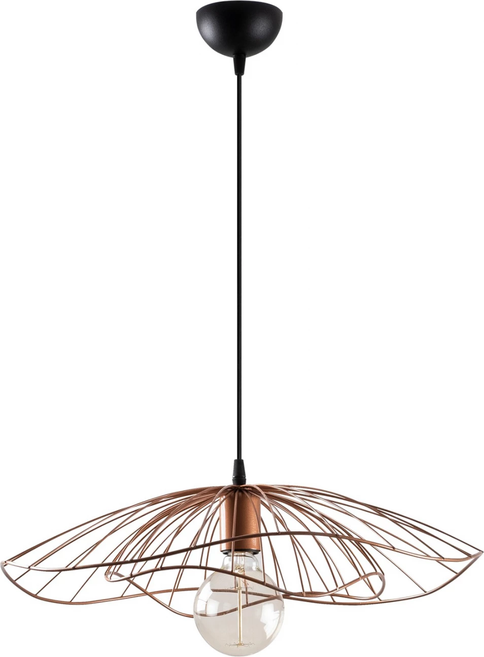 Llambë varëse metalike, bakër, FH7229.02, Φ50x111 cm