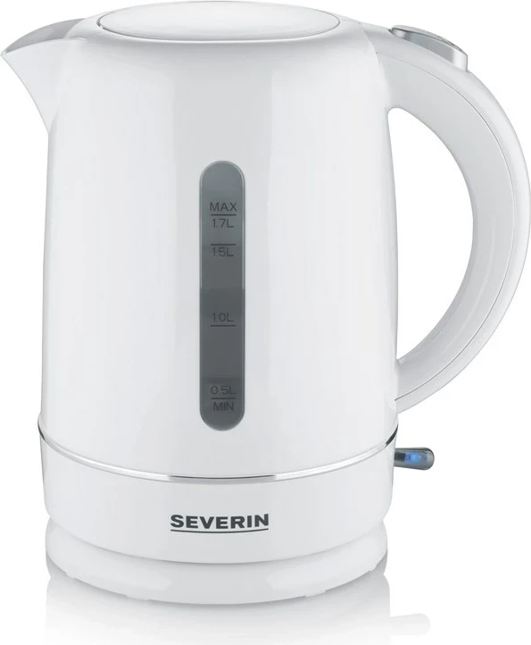 Ibrik elektrik Severin WK 4325, 1.7 L, 2200 W, Bardhë
