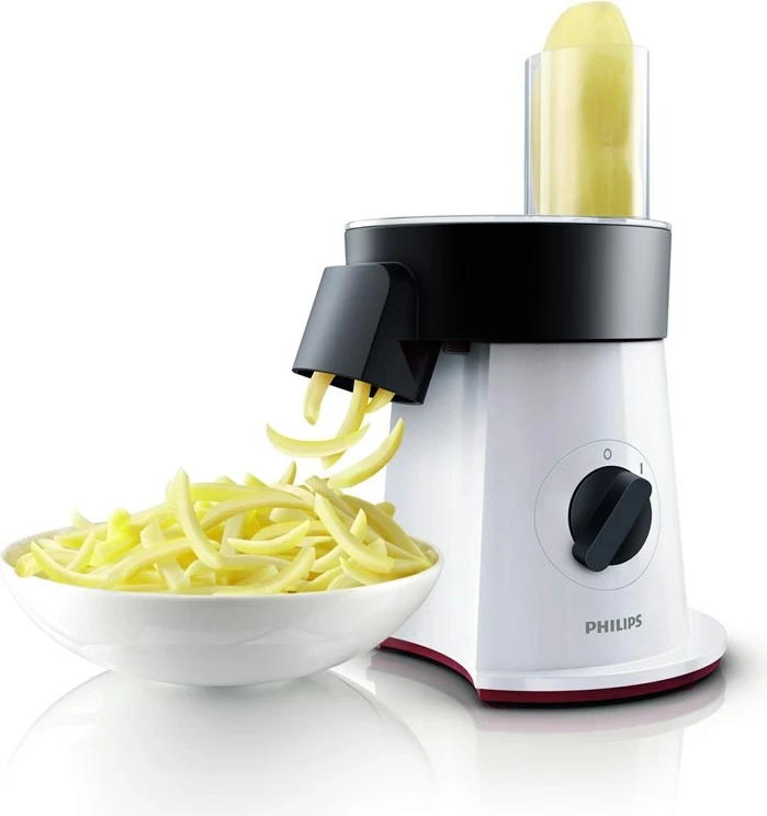 Përpunues sallatash Philips Viva Collection HR1388/80, i zi