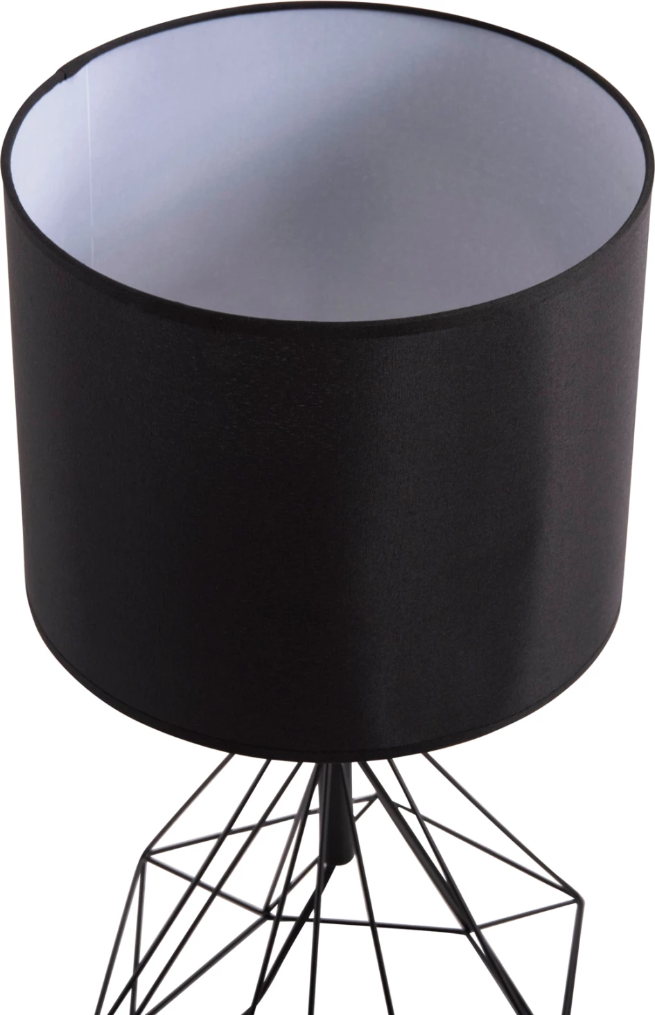 Llambë tavoline GEILO FH7416.11, metal i zi, kapak PVC i zi, 25x48.5cm 7
