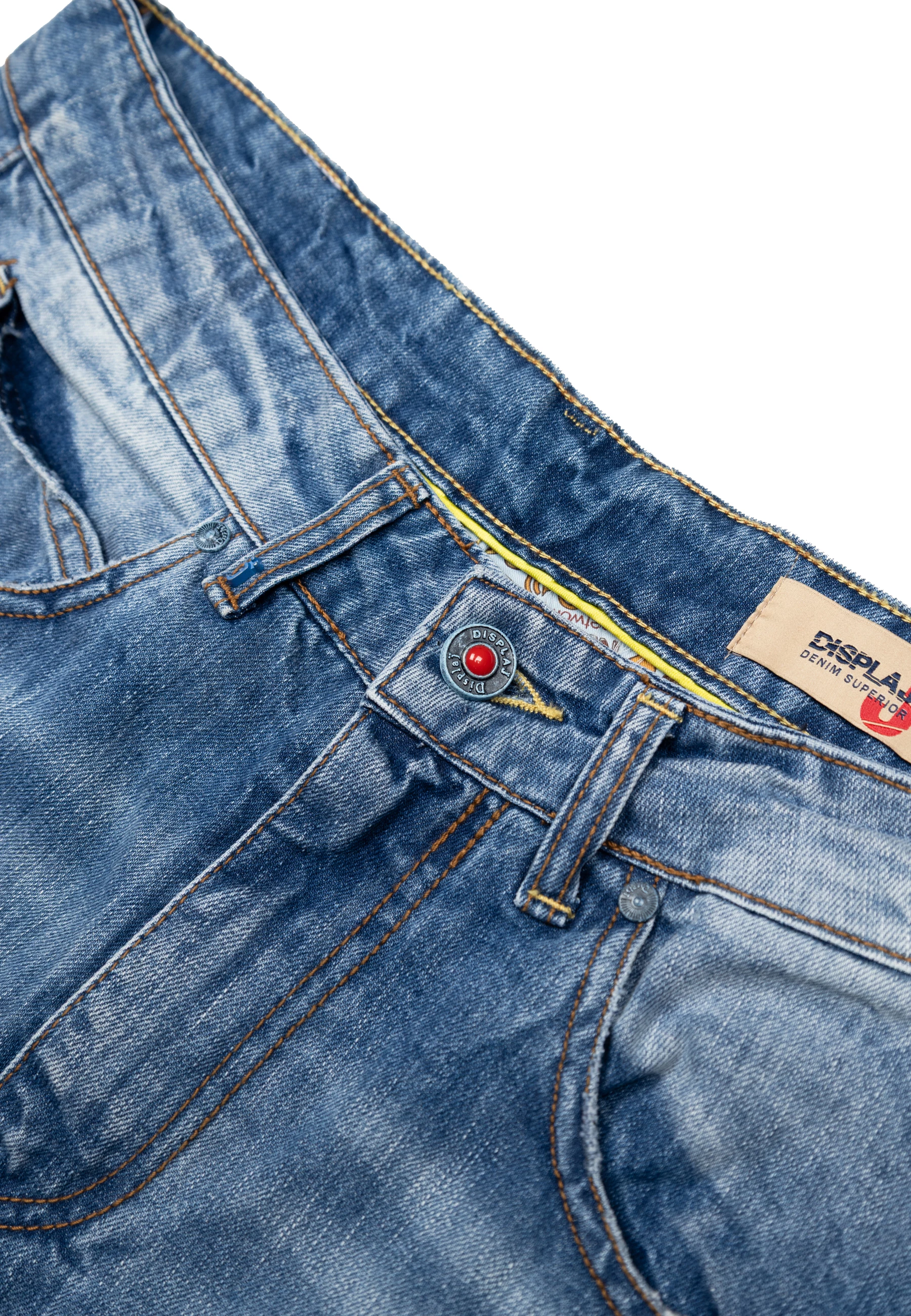 Pantallona xhins për meshkuj Displaj DIJJNSUNAG1ST0766387/21, denim [Madhësia: L]