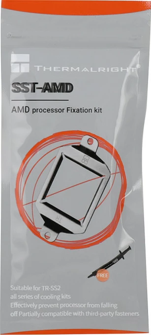 Kit fiksimi procesori AMD Thermalright K, me pastë termike, i zi