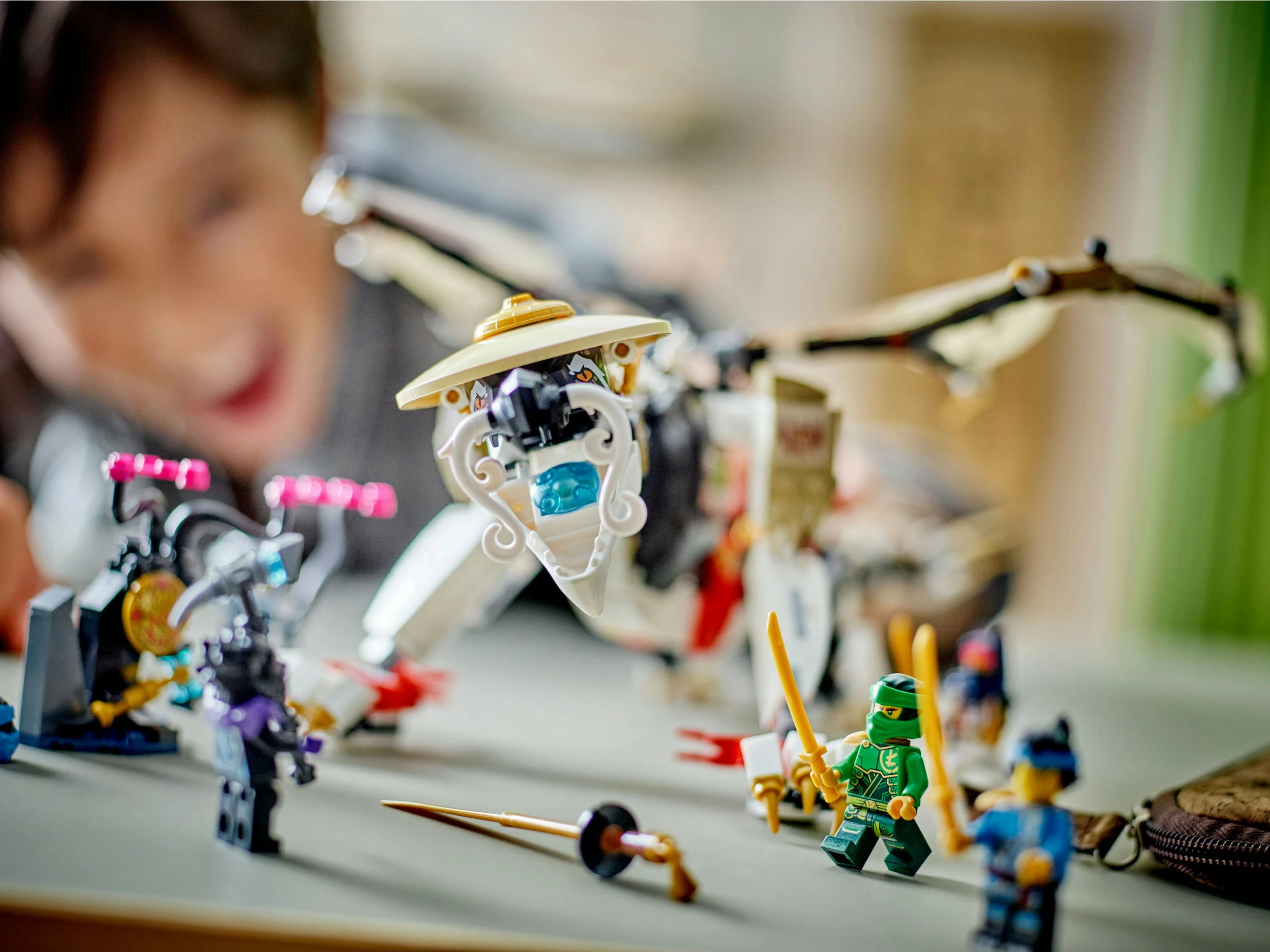 Set ndërtimi LEGO NINJAGO Egalt the Master Dragon 71809, 532 pjesë, multingjyrësh