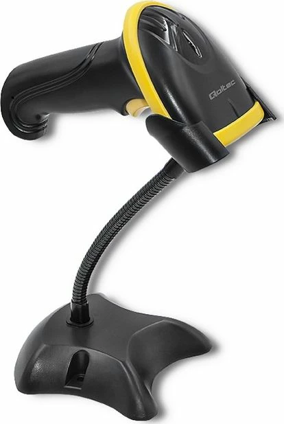 Mbajtës për skaner barkodi Qoltec 50859 universal, i zi