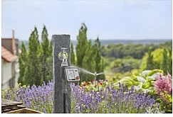 Kontrollues ujitjeje Gardena Water Control Master 1892-20, programues për sprinkler, 12 bar, zi/gri