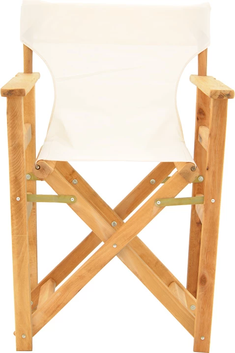 Karrige regjisori, dru ahu, ngjyrë natyrale - pëlhurë Nexus ecrou