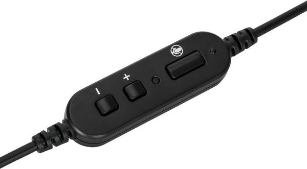 Kufje me tela Targus Wired Stereo Headset, USB, mikrofon boom, e zezë