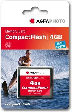 Kartelë memorje CompactFlash AgfaPhoto 4GB, High Speed 120x