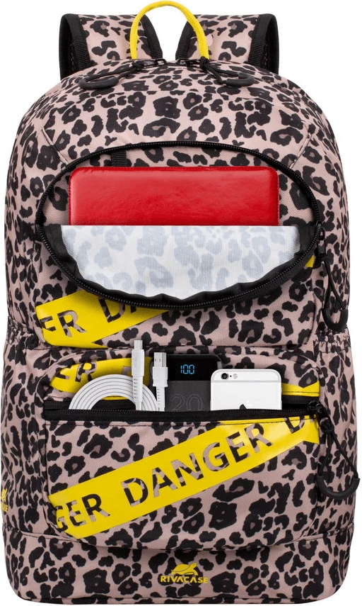 Çantë shpine RIVACASE 5421 Erebus 14L waterproof për laptop/tablet deri 10.1\", Leopard