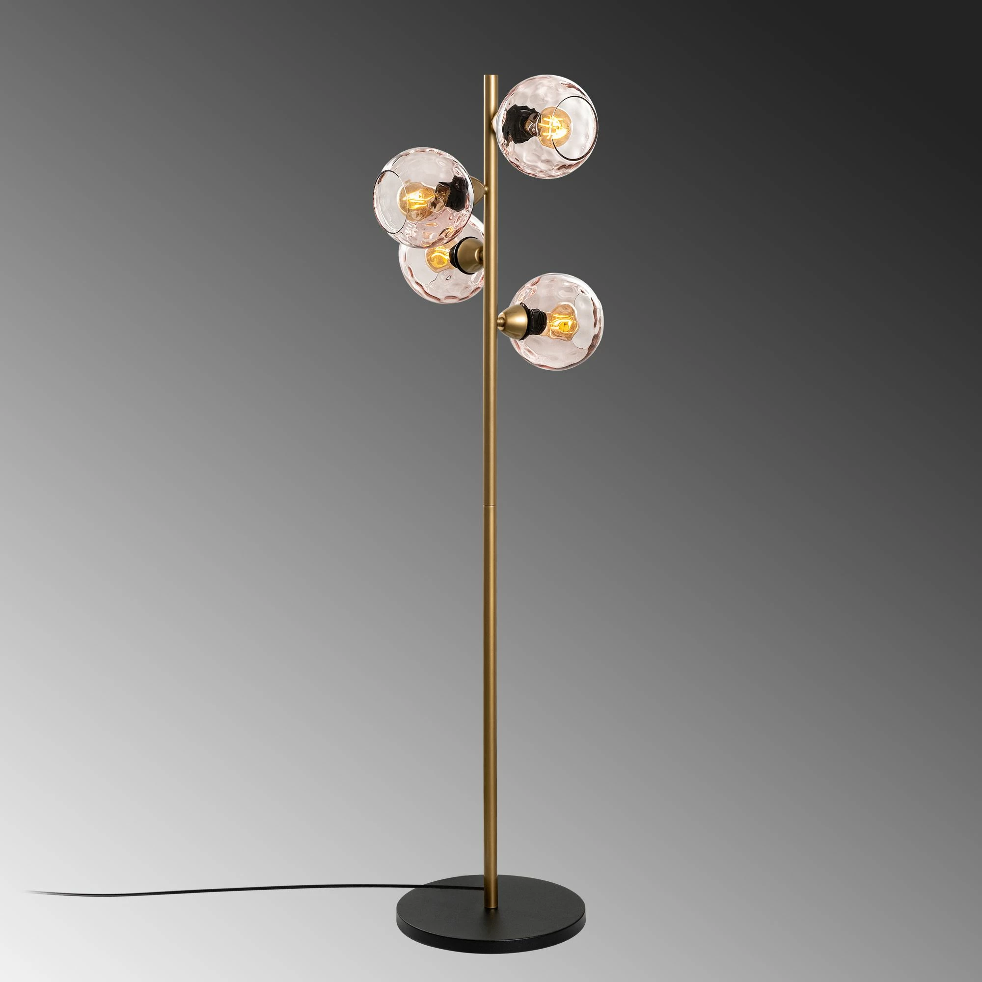 Llambë dyshemeje Opviq, Benek - 15 - 14543, rozë dhe ari